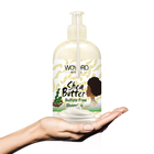 Shea Butter 500ML SLS Free Hair Shampoo อ่อนโยนโดยไม่ต้องกระตุ้น